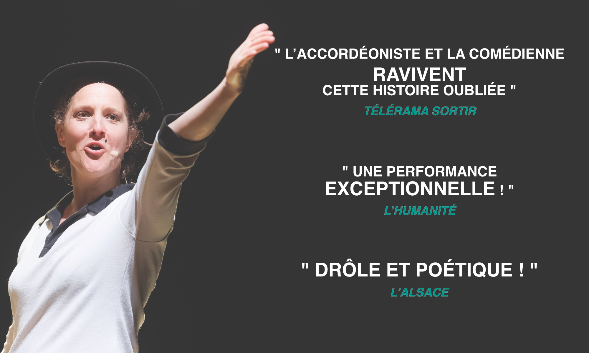 You are currently viewing Standing ovation de la presse parisienne pour « Merci Alice »