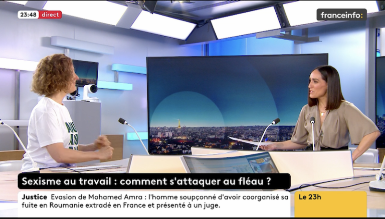 Lire la suite à propos de l’article Karen interviewée en direct par Jeanne Baron sur France Info