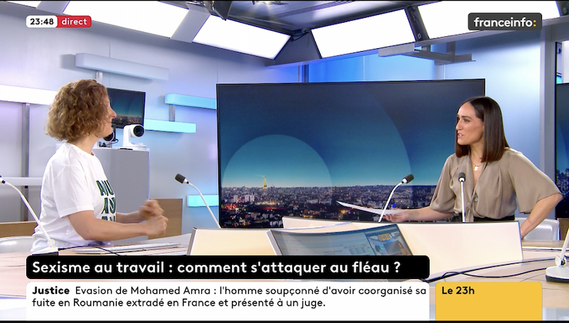 Lire la suite à propos de l’article Karen interviewée en direct par Jeanne Baron sur France Info